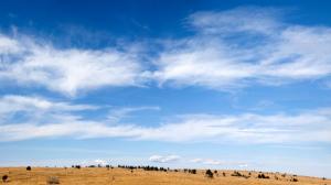 Nothing but blue skies (on the road home)