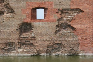 Bombardment damage