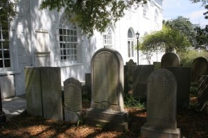 Church cemetery