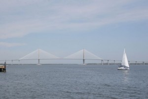 Charleston river bridge