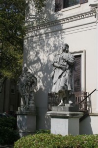 Telfair Museum sculptures