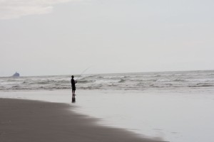 Fishing for dinner