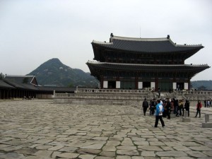 King's throne room and reception square