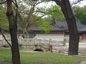 Bridge into main palace